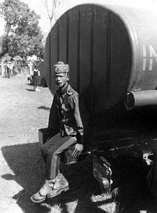 musician in uniform nepal