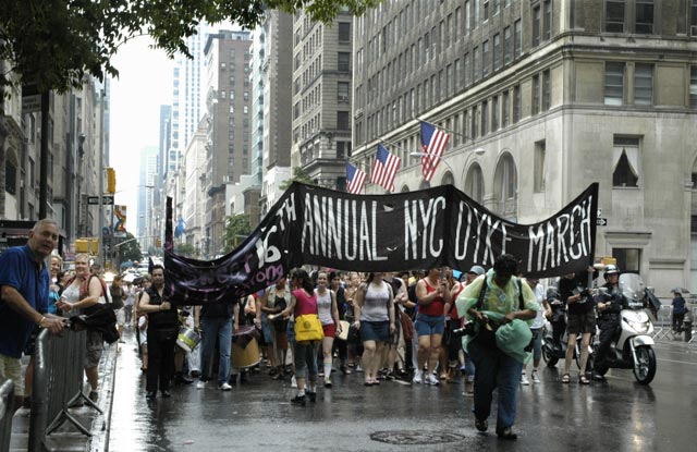 NYC dyke march