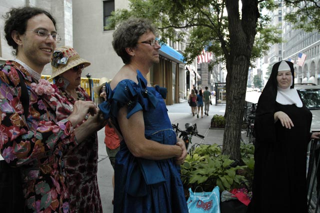 Church Ladies for Choice. NYC dyke march. Nun