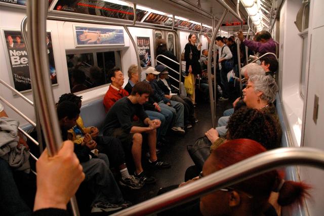 subway carriage overview